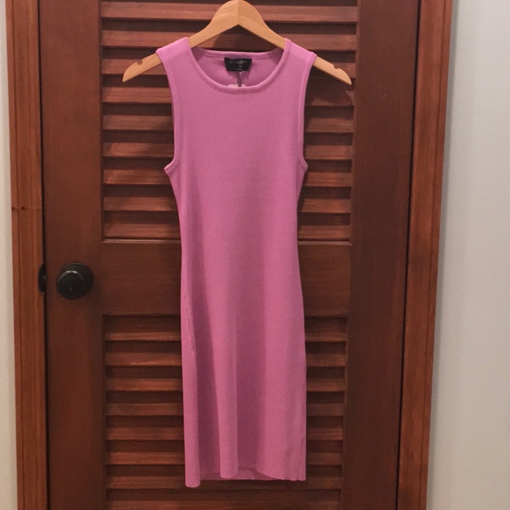 MINKPINK Lovita Knit Mini Dress Violet